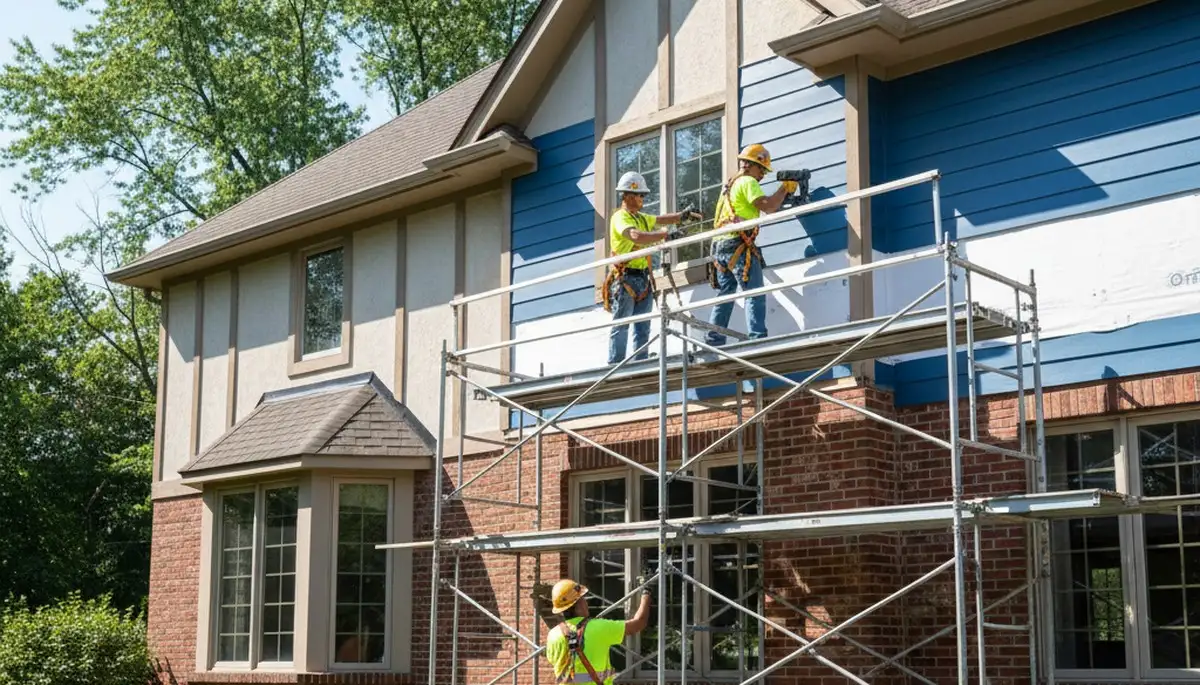 Buffalo, NY siding contractor providing vinyl siding installation and exterior home upgrades