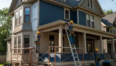 Vinyl siding installation service in Buffalo, NY for local homes and businesses