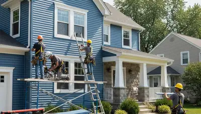 Vinyl siding installation service in Buffalo, NY for homes and exterior remodeling