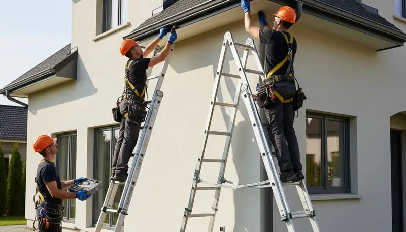 Buffalo, NY gutter repair by FX Remodeling & Exteriors for leaks, sagging, and storm damage