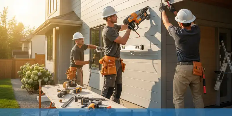 Vinyl siding installation in Buffalo, NY by a professional siding contractor