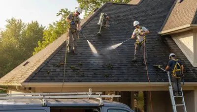Buffalo, NY siding and roof cleaning service by FX Remodeling & Exteriors