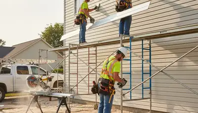 Vinyl siding installation in Buffalo, NY for durable, weather-resistant home exterior protection